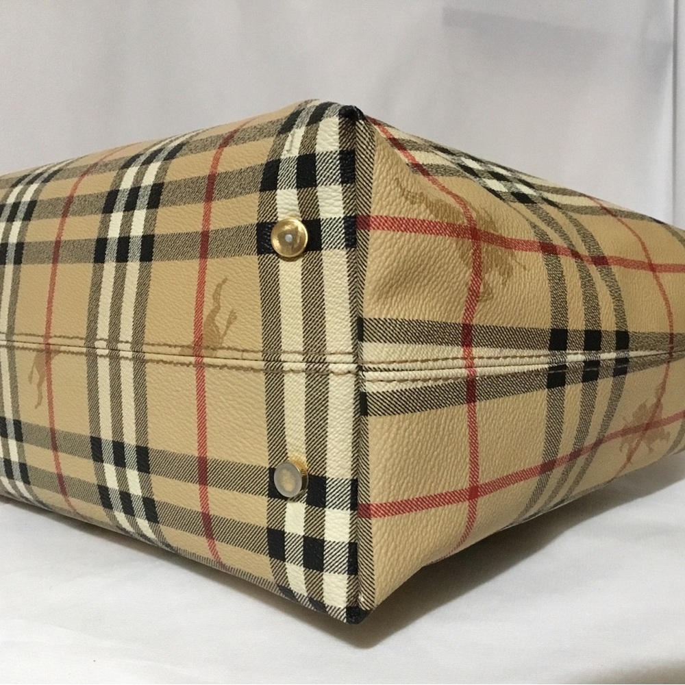 Authentic Burberry Triple Compartment Handbag - Picture 6 of 16